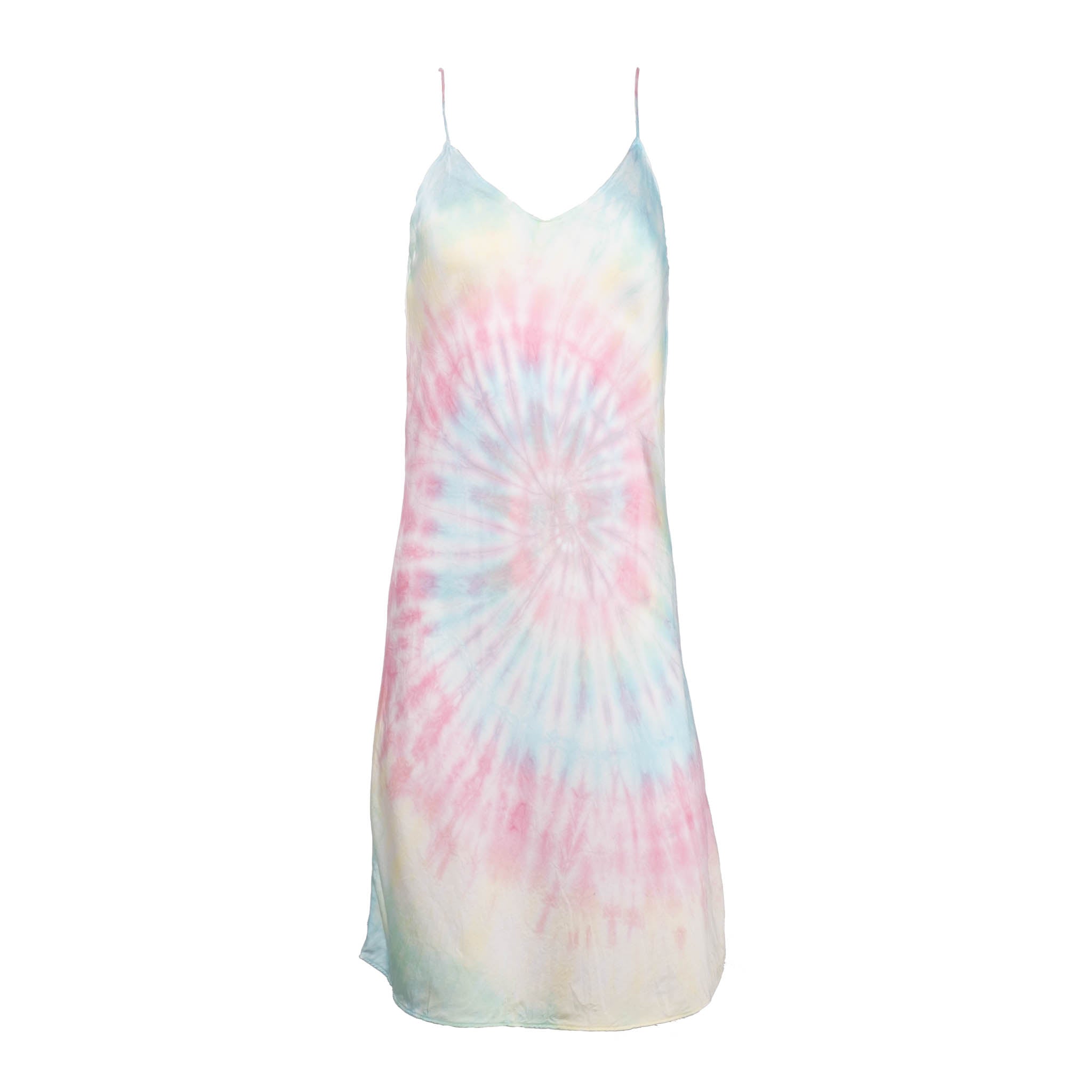 tie dye mini slip dress FLY GIRL tie dye mini slip dress, medium Foxy Fable
