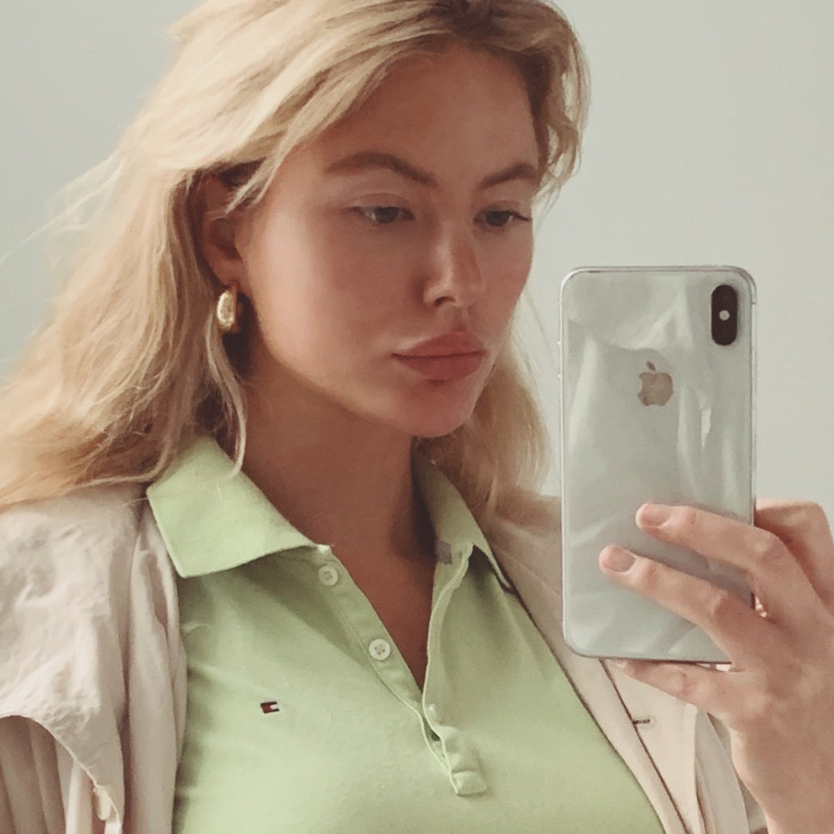 Winona Gold Hoop Earrings - Dannijo