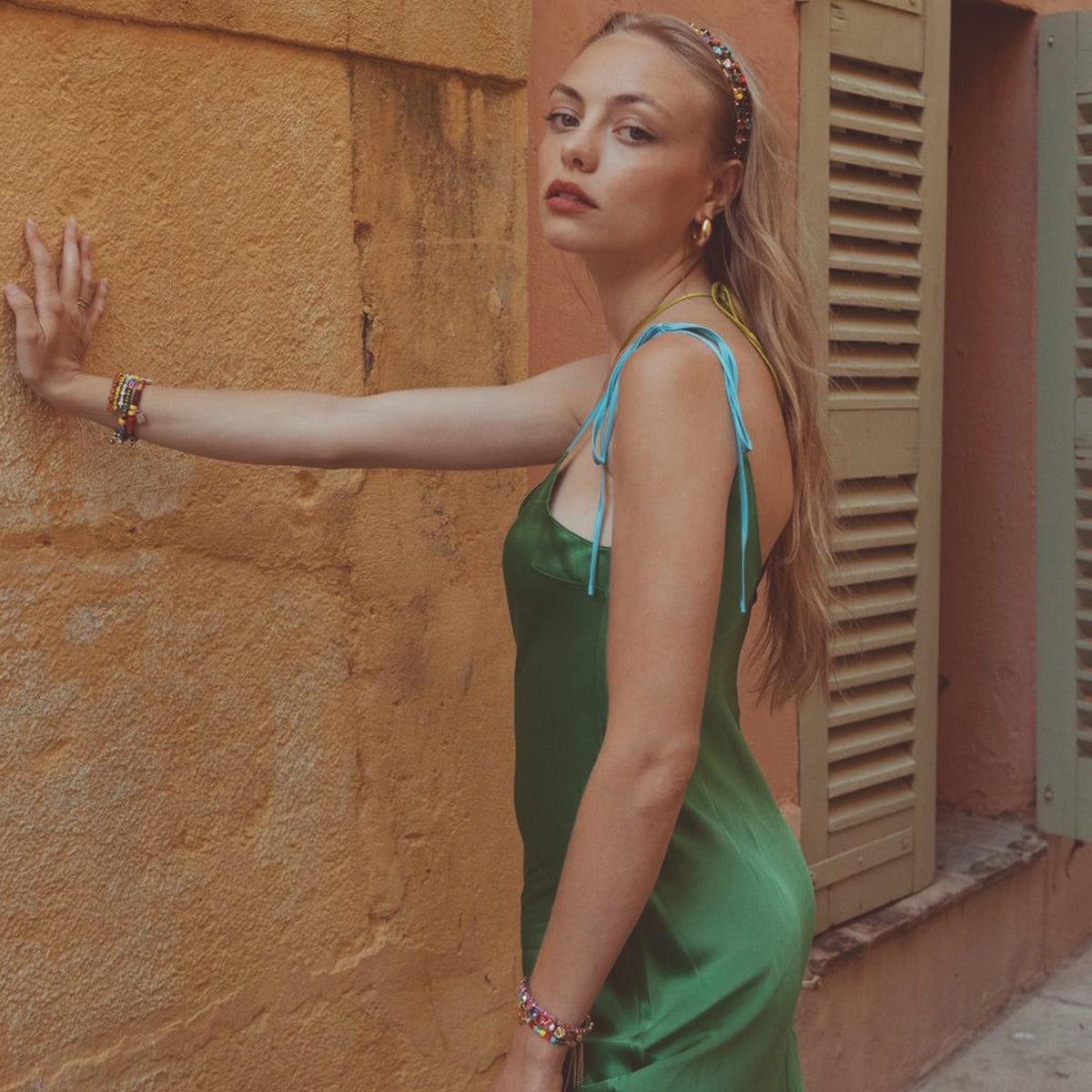 Winona Gold Hoop Earrings - Dannijo