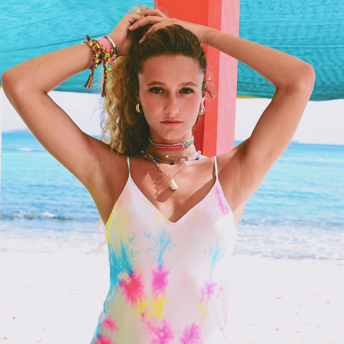 Winona Gold Hoop Earrings - Dannijo