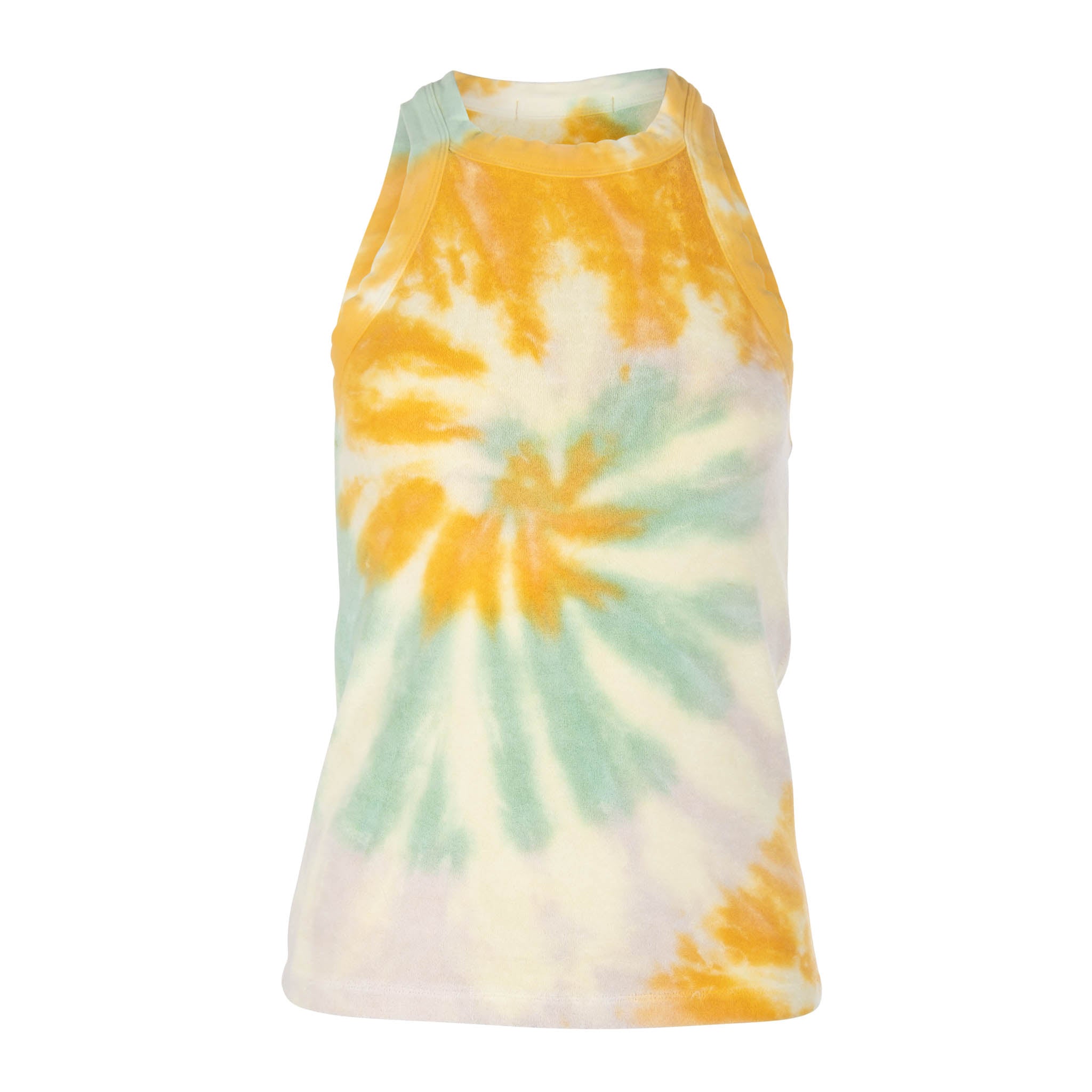 Mango Multi Tie Dye High Neck Tank - Dannijo