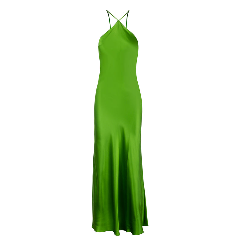 Kelly Green Halter Maxi Dress | Dannijo Kelly Green Halter Maxi Dress | Dannijo