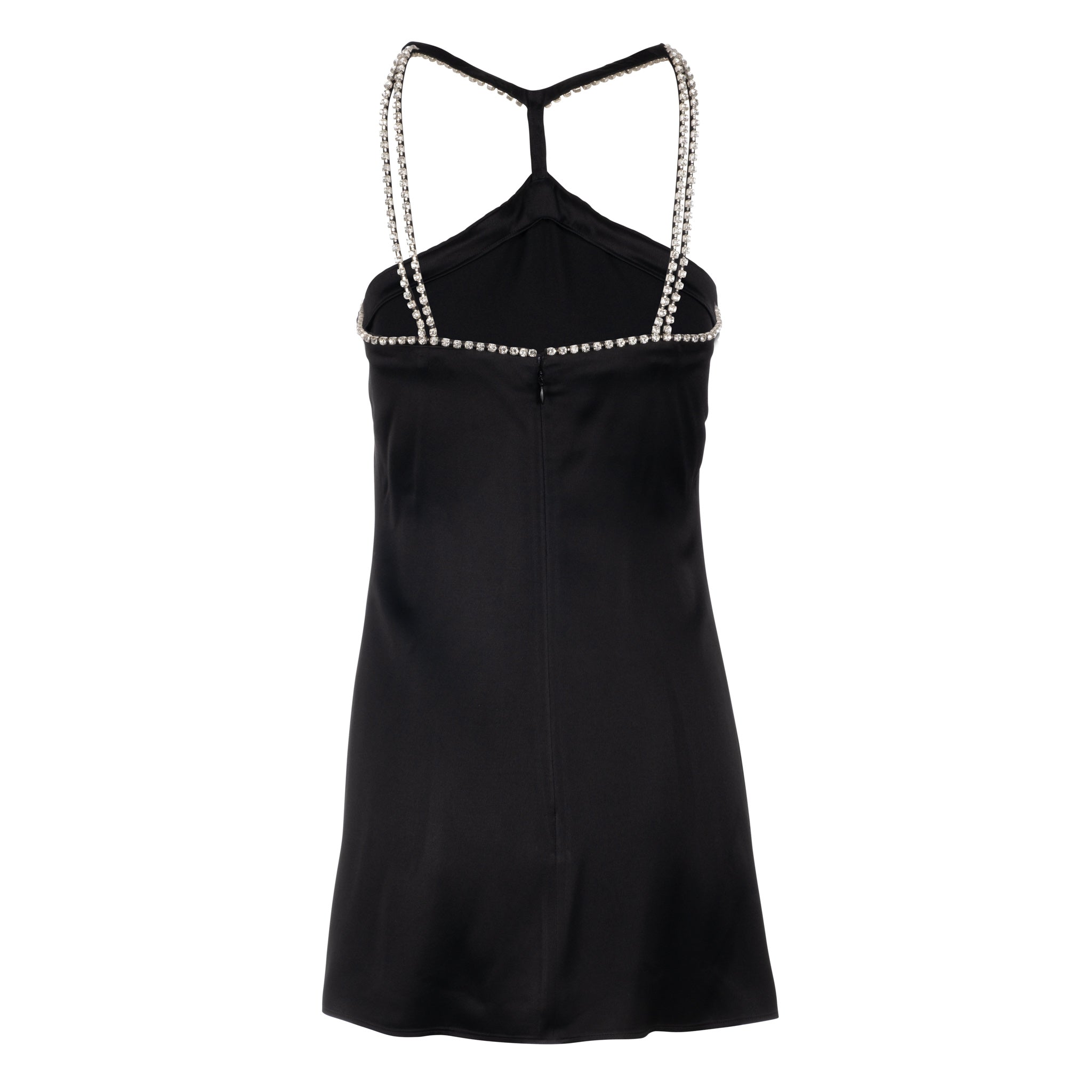 Embellished Black A-Line Mini Dress | Dannijo Embellished Black A-Line Mini Dress | Dannijo
