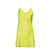 Lime Mini Slip Dress