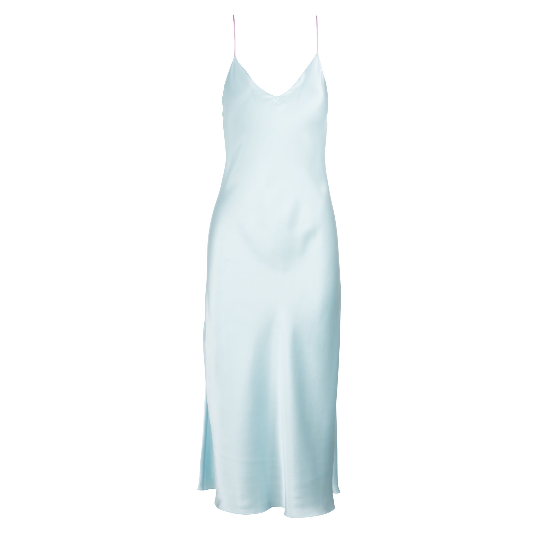Blue Mist Midi Dress with Contrast Straps | Dannijo Blue Mist Midi Dress with Contrast Straps | Dannijo