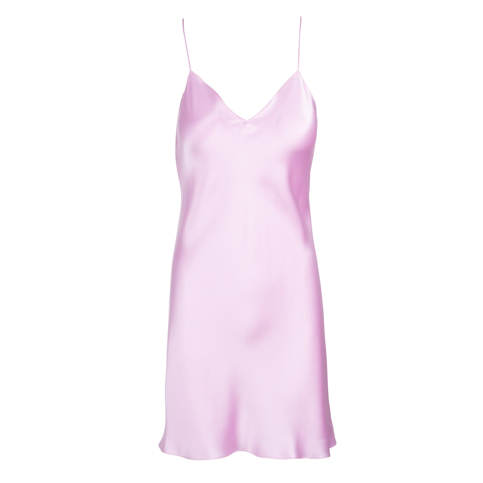 mauve satin slip dress Mauve Lace Ruched Side Satin Slip Dress