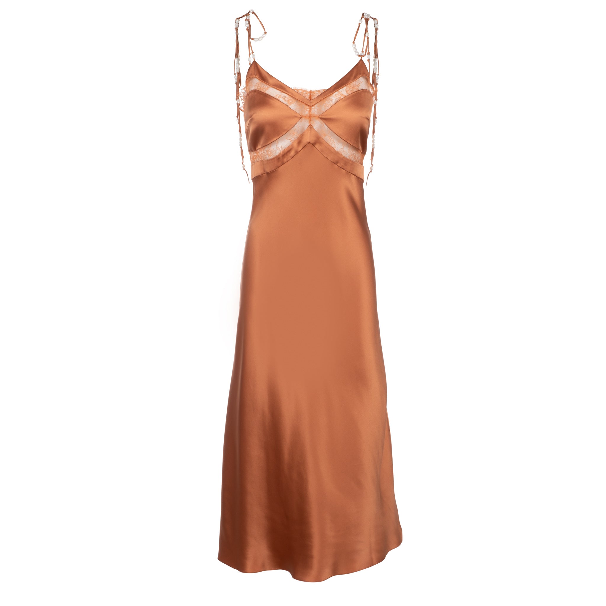 Rhinestone Spaghetti Strap Satin Bodycon Dress – Lauren's Chic Boutique