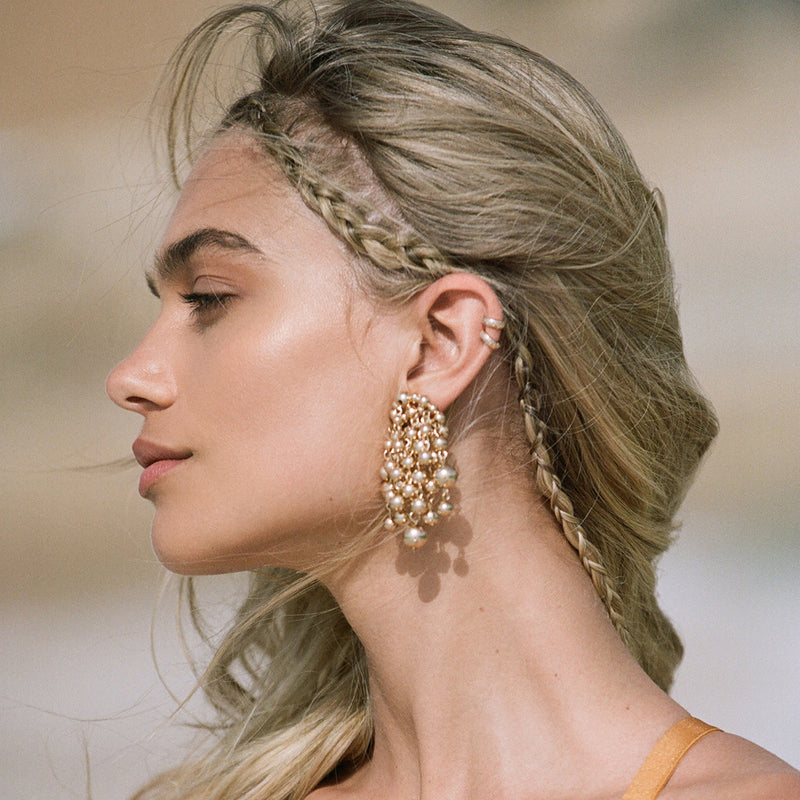 Wilshire Gold Earrings